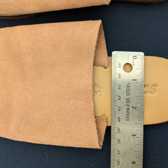 St Agni Suede Leather Sandals (Clay) - Picture 15 of 15